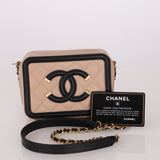 Chanel Caviar Filigree Mini Vanity Crossbody