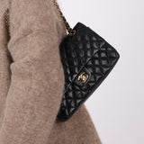 Chanel 2004 Lambskin Medium Double Flap