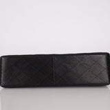 Chanel 2000 Lambskin Jumbo 24KGP Turnlock Single Flap
