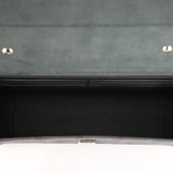 Fendi Zucca Black Soft Trunk Baguette with Strap