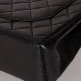 Chanel 2000 Lambskin Jumbo 24KGP Turnlock Single Flap