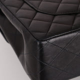 Chanel 2000 Lambskin Jumbo 24KGP Turnlock Single Flap