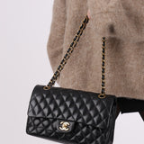 Chanel 2004 Lambskin Medium Double Flap