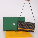 Goyard Monte Carlo Clutch MM with Strap