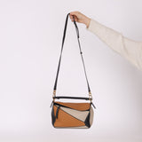 Loewe Tricolor Small Puzzle Bag