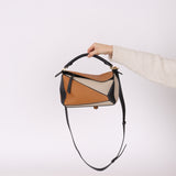 Loewe Tricolor Small Puzzle Bag