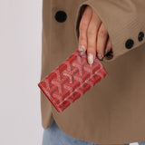 Goyard Goyardine Red Key Holder
