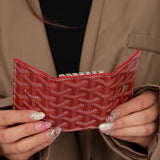 Goyard Goyardine Red Key Holder