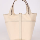 Hermès Nata Toile Goeland Swift Cargo Picotin 18 PHW