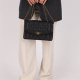 Rare Chanel 1997 Caviar Medium Diana