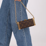 Limited Edition Louis Vuitton Monogram Trunk Vanity Case PM Bag