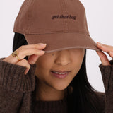 FashioNica Get That Bag Hat - Chocolat Chaud