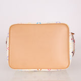 Limited Edition Louis Vuitton x Takashi Murakami Multicolor Monogram Petit Noe