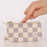 Louis Vuitton Damier Azur Key Pouch