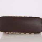 Gucci Monogram Whipstitch Shoulder Bag