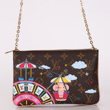 Limited Edition Louis Vuitton 2020 Vivienne Double Zip Crossbody