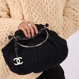 Chanel 2004 Tweed Knitting Bag