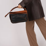 Rare Loewe Braided Bicolor Small Puzzle Bag
