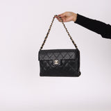 Chanel 2000 Caviar Single Flap Shoulder Bag