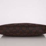 Gucci Chocolate Monogram Nylon Shoulder Bag