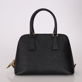 Prada Black Saffiano Mini Top Handle
