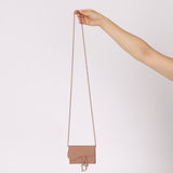 Dior Matte Calfskin Saddle Cardholder Crossbody