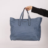 Gucci Light Blue Water Buffalo Shopping Tote