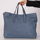 Gucci Light Blue Water Buffalo Shopping Tote