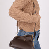 Fendi Chocolate First Small Clutch
