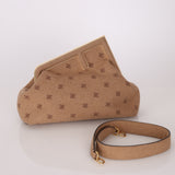 Fendi First Bag FF Karligraphy Medium Clutch