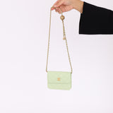 Chanel 2021 Pearl Crush Cardholder on Chain