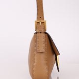 Fendi Leather Selleria Baguette GHW