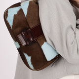 Rare Fendi Ponyhair Cow Print Baguette