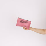 Miu Miu Pink Leather Pouch