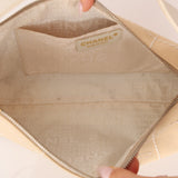 Chanel Spring 2003 Canvas Chocolate Bar Pochette