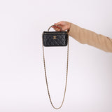 Chanel 22S Lambskin Pick Me Up Top Handle Crossbody