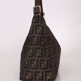 Rare Fendi Zucca Large Shoulder Bag