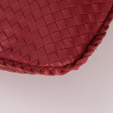 Bottega Veneta Intrecciato Burgundy Medium Hobo