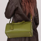 Prada Saffiano Lux Boston Bag