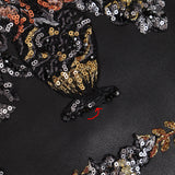 Rare Fendi Embroidered, Sequin & Crystal Floral Baguette