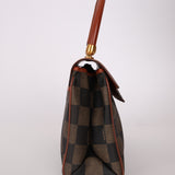 Fendi Pequin Checkered Kelly Top Handle