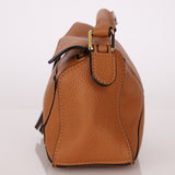 Loewe Grained Calfskin Cognac Mini Puzzle