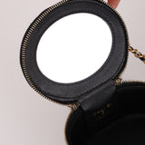 Chanel Lambskin Pearl Top Handle Mini Vanity Crossbody