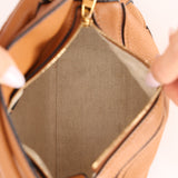 Loewe Grained Calfskin Cognac Mini Puzzle