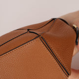 Loewe Grained Calfskin Cognac Mini Puzzle