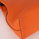 Hermès Orange Togo and Fauve Yeoh Bag PHW