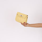 Hermès 2014 Butter Yellow Swift Mini Berline 21 PHW