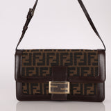 Fendi Zucca Baguette Flap