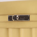 Hermès 2014 Butter Yellow Swift Mini Berline 21 PHW