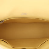 Hermès 2014 Butter Yellow Swift Mini Berline 21 PHW